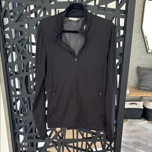 Kjus Dorian Black Zip-Up Jacket